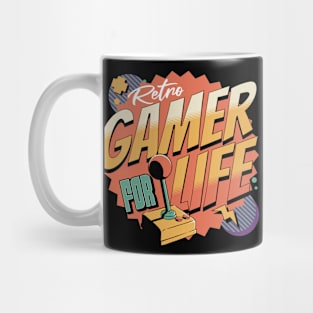 Retro Gamer For Life Mug